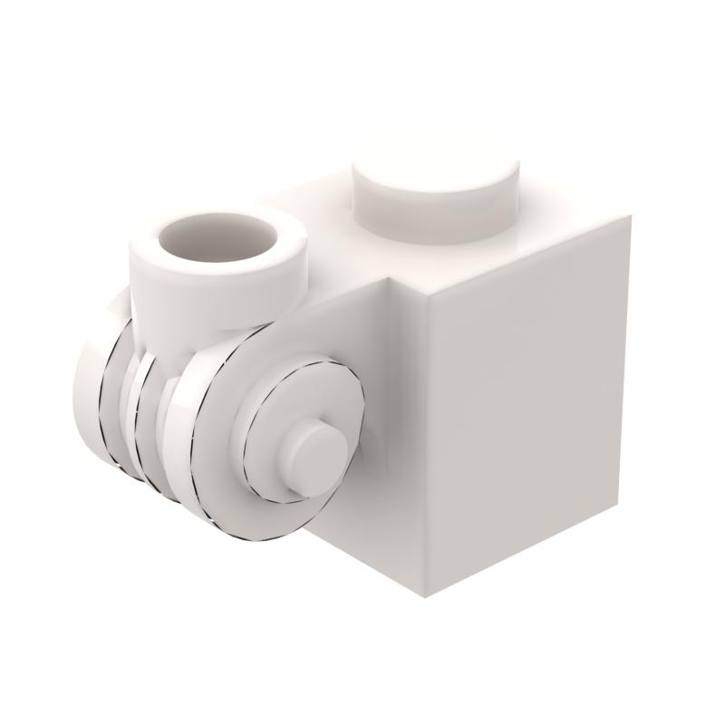 

MOC 10PCS 20310 1x1 Construction Blocks Package Featuring Scroll Hollow Studs Bricks Instructive Idea Assemble Toy Children Birth Date Kid Present -A5800