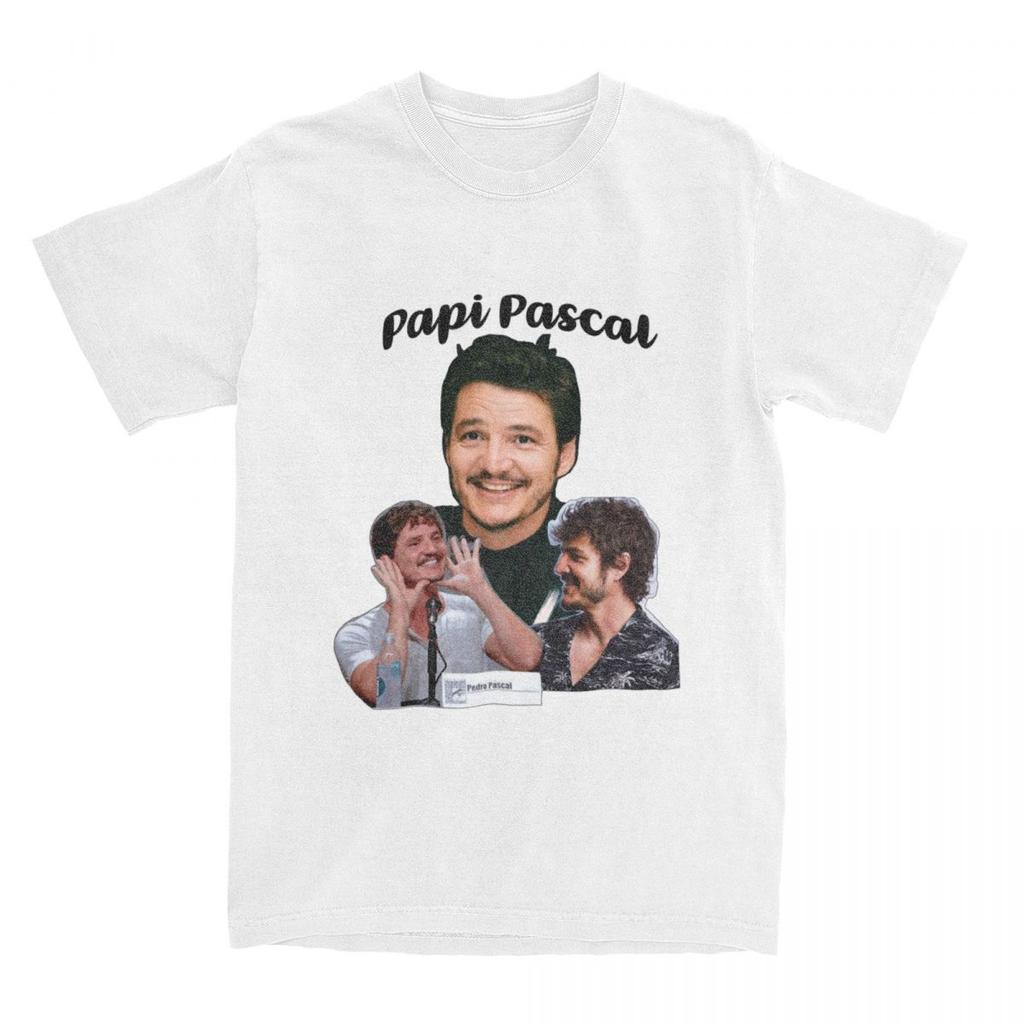 Vintage Bootleg Pedro Pascal T-Shirt Damen 100% Baumwolle Unisex Streetwear Pedro Pascal T-Shirt Übergröße T-Shirt