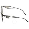 Prada Grey Pattern Silver Irregular Ladies Sunglasses Pr 50zs 1ab03t 59