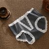 Women's Underwear Mid-waist Pure Cotton Soft, Comfortable and Breathable, Cute White Fungus Edge Panties