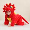 Winter Halloween Dinosaur Kigurumi Cosplay Clothes Hooded Animal Cow Monkey Unicorn Onesies Baby Thick Romper Newborn Jumpsuit