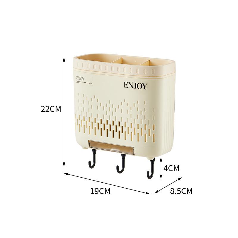 Multifunctional Spoon Fork Chopstick Storage Holder Box Dustproof Storage Box Cutlery Drain Rack Organizer Racks Kitchen Gadgets 3880₽