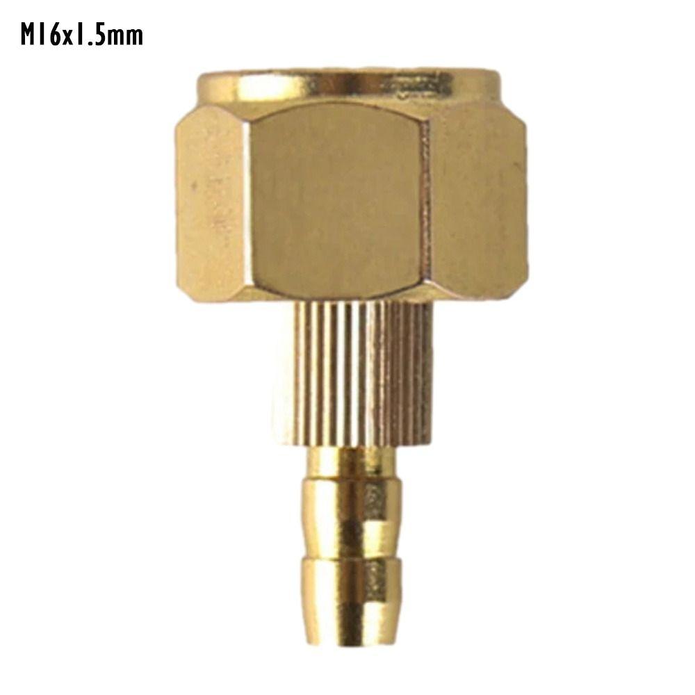 M16 M14 M12 M10 Gas Water Adapter Brass Nut Welding Torch Connector Welding Accessories
