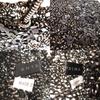 Used AUTHENTIC ANTEPRIMA Flower motifHand Bag Black wire