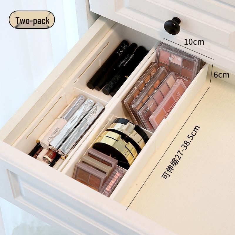 Retractable Desktop Snack & Sundry Organizer - Right Angle Kitchen Storage Drawer Box