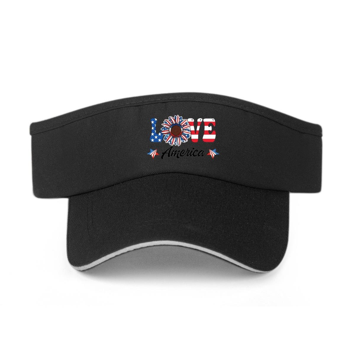 Empty Top Hat Printing Sun Hat Outdoor Running Marathon Sun Hat Advertising Hat Printing Adjustable