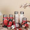 New Luxury Rose Thermos Mug Womens Water Cup Mug Stylish Stainless Advanced Tea Cup Durable Durable Useful Useful Durable