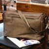 TS JYL laptop bag,Vintage Korean Men Shoulder Bag Casual Crossbody Travel Leather Satchel