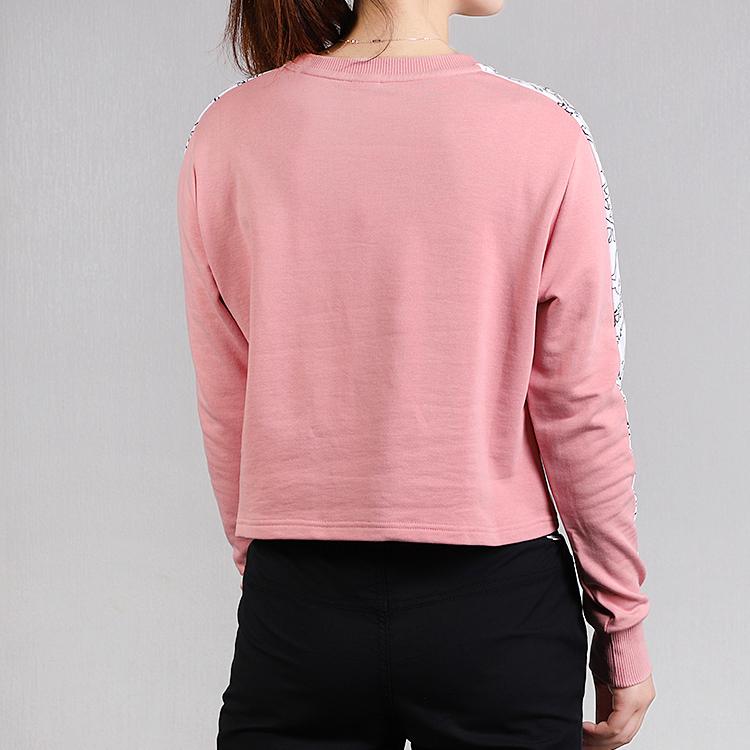 Puma Classics Printed Sweatshirt Women Tops Pink 595906-14