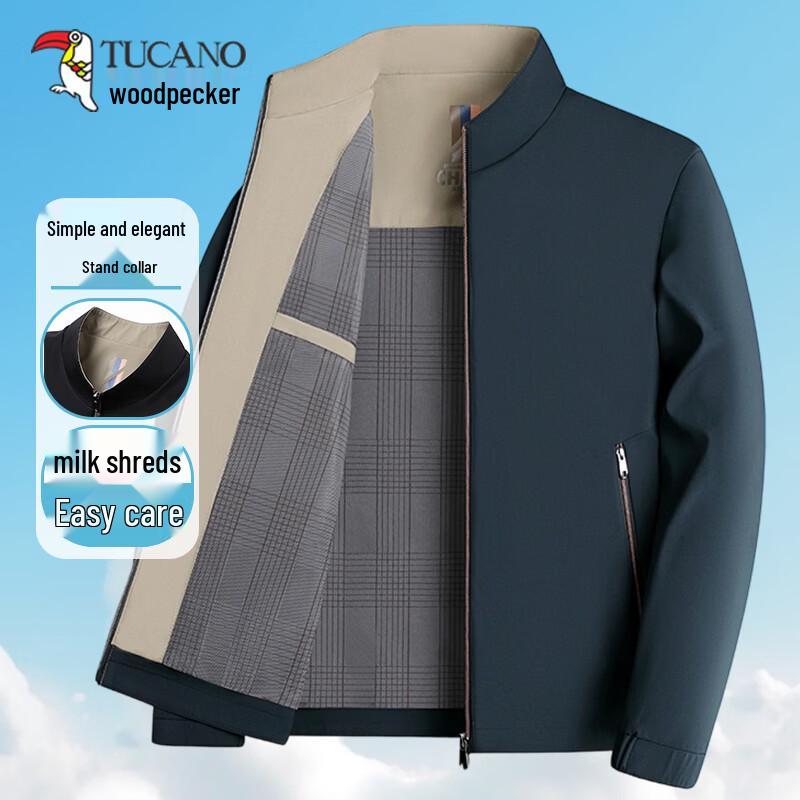 TUCANO Men's Spring Autumn Business Casual Windproof Jacket