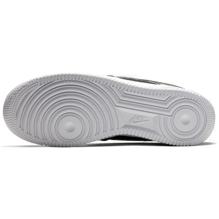 New Nike Air Force 1 Low Black Iridescent Outline AT6147-001