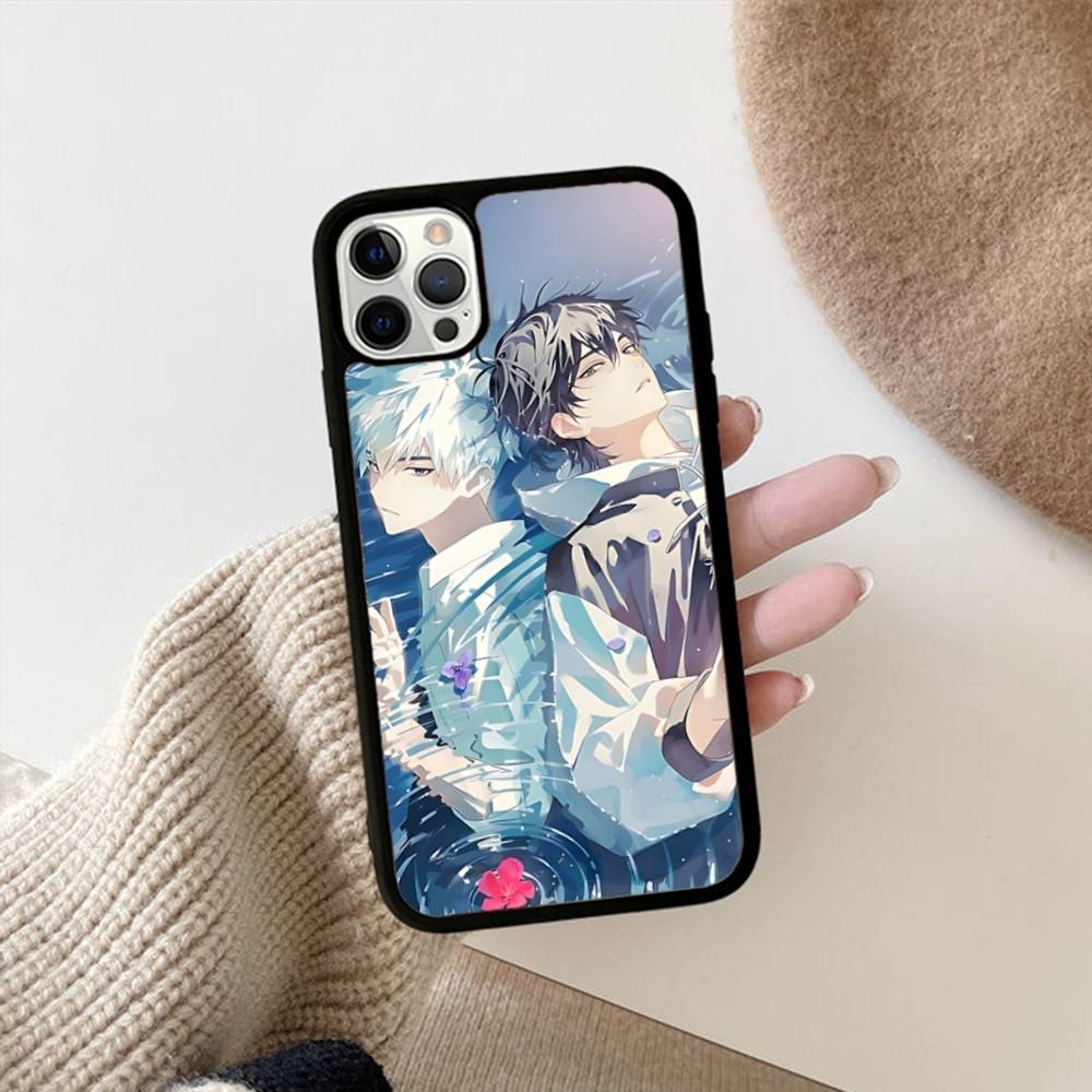 

Healing Anime L-Link C-Click PC+TPU Phone Case For IPhone 17 16 15 14 13 12 11 Pro Max Plus Kawaii Cartoon Cover iPhone 17 Pro