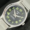 HMT HAND-WINDING MENS BLACK DIAL INDIAN WRIST WATCH A425326-2