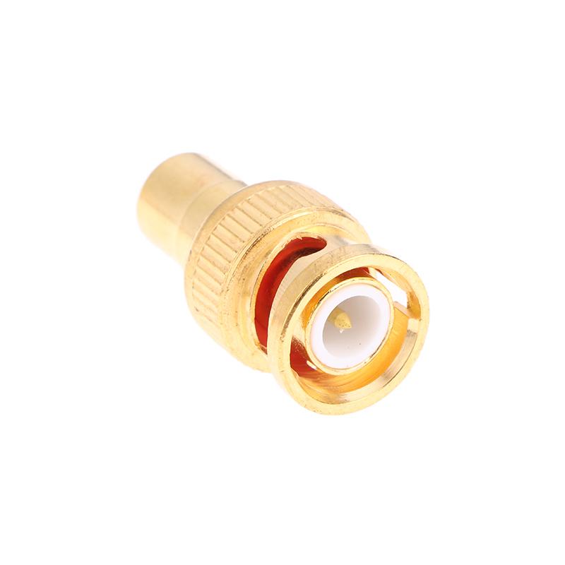 Video Lyd Av Kabler Bnc Hann Til Rca Hunn Adapter 75Ohm Gullbelagt Kontakt Bnc Hann Til Rca Hunn