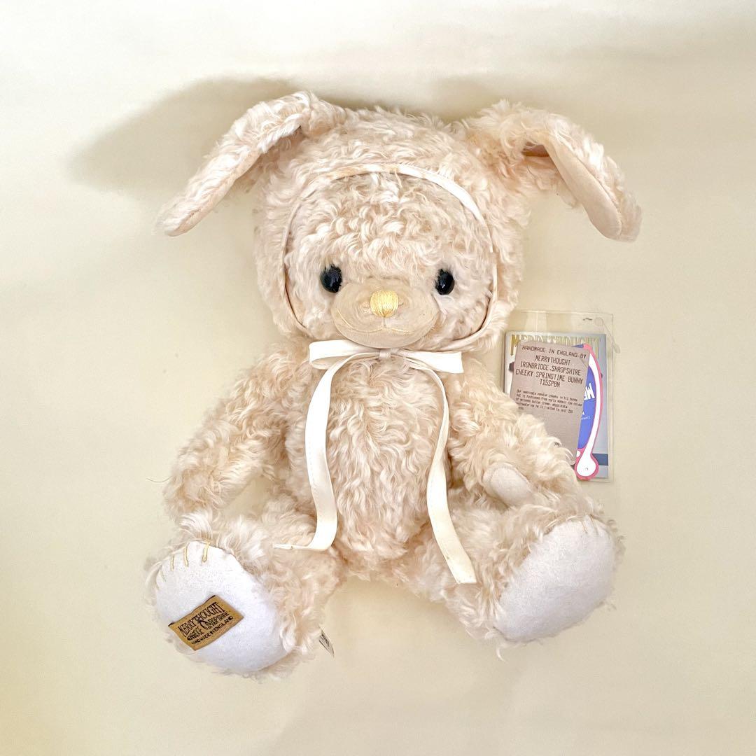 

[USED] Merrythought Cheeky Bunny Springtime Bunny Teddy Bear