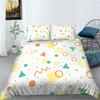 Abstract Geometric Pattern Digital Printing Quilt Cover Pillowcase Two Three Piece Set Polyester
