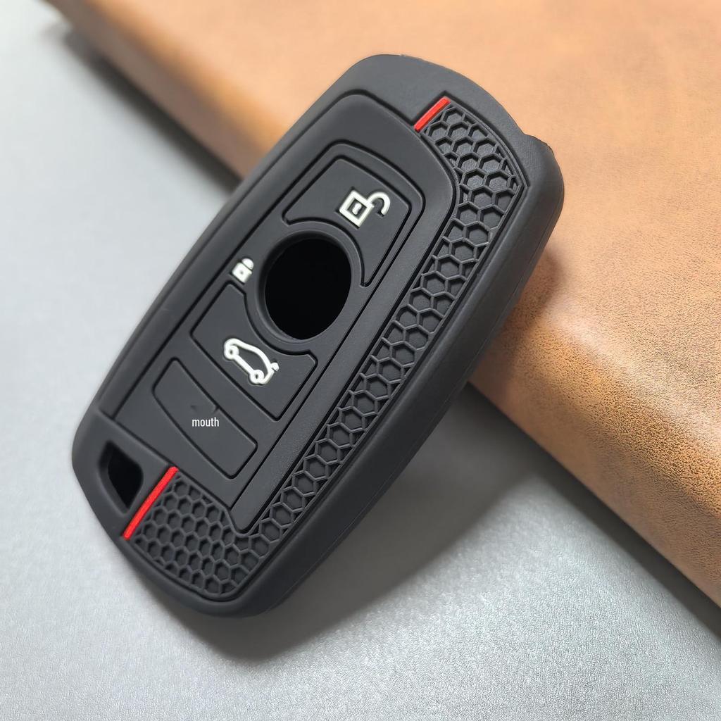 Silikon-Schlüsselhülle für BMW 1-7er Serie & X-Modelle (320Li/320i GT, 525Li, X3/X4/X5)