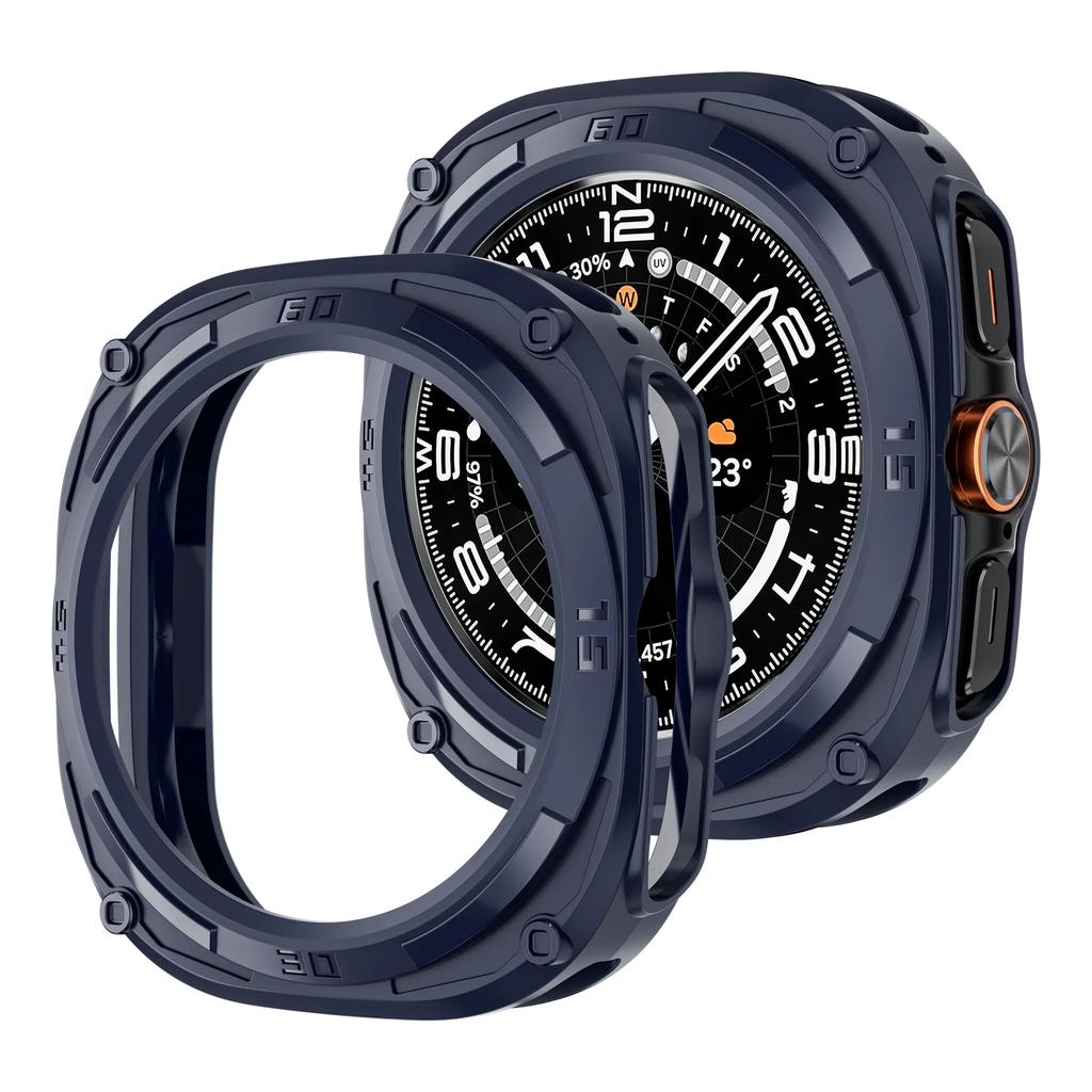 Ochraniacz ekranu do Samsung Galaxy Watch 7Ultra Etui 47mm Akcesoria Twarda Ramka TPU Ochronny Bumper Pokrowiec na Galaxy Watch Ultra