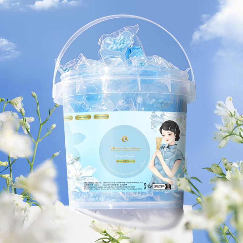 Super Deep Cleaning Environmentally Friendly Laundry Beads Super Strong Color Fixing Softener Laundry Capsule Laundry Detergent