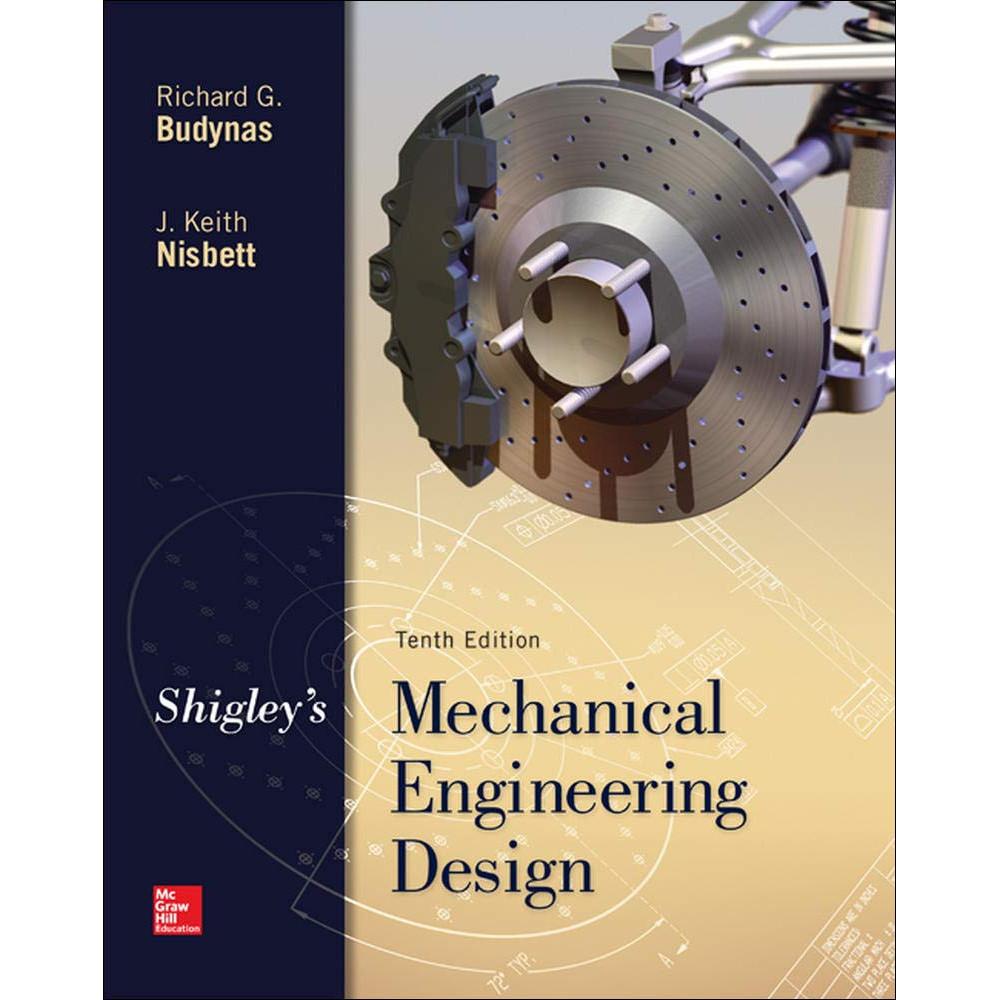 Shigley's Mechanical Engineering Design Hardcover UKN3509