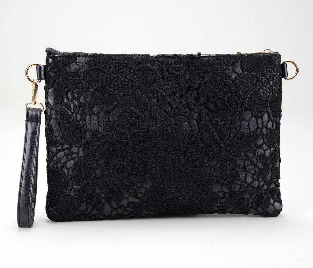 [BLACK JACKALL CROWN] Clutch Bag/shoulder Bag, 2-way Design, TH0213
