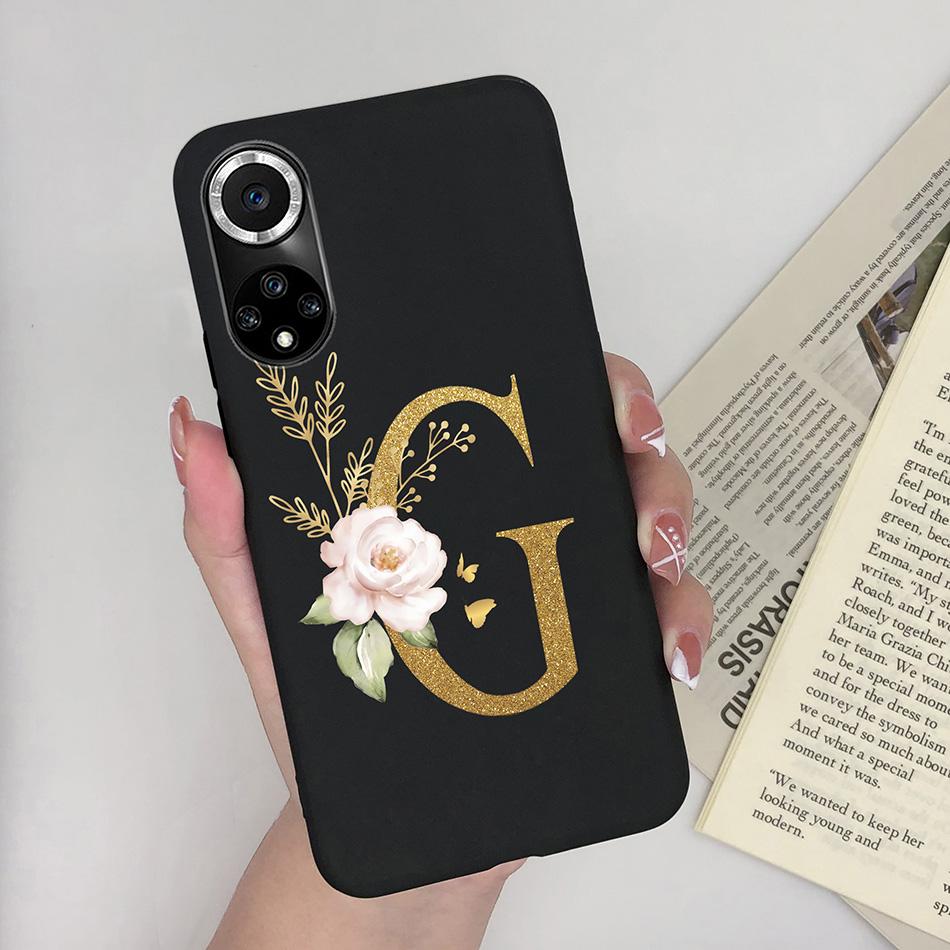 Für Huawei Nova 9 SE Pro Hülle Niedliche Buchstaben Weiche Silikonhülle Für Huawei Nova9 Pro Nova 9SE Handyhülle Fundas Stoßfester Bumper