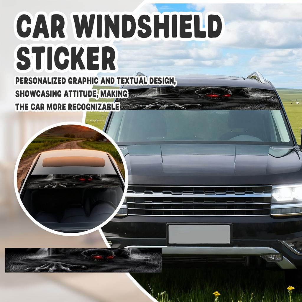 Transparent Car Windshield Sticker