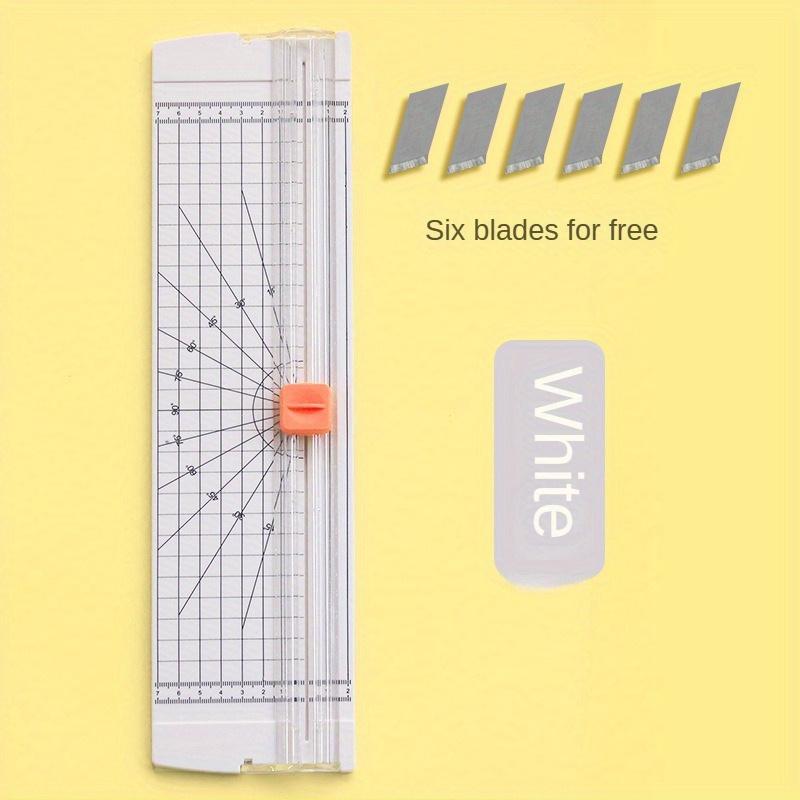 1pc A4 Paper Cutter Precision Paper Photo Trimmers Cutter Scrapbook Trimmer Lightweight Cutting Mat Machine for Office