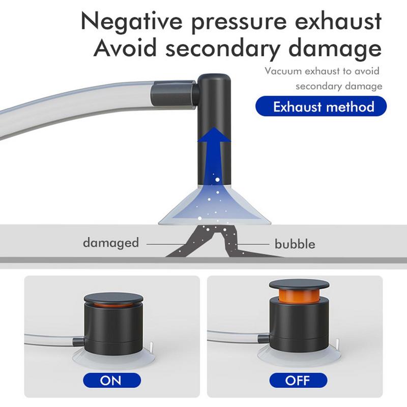Nano-Reparaturflüssigkeit, Windschutzscheiben-Reparaturset, Autoglas, Luftpumpentyp, Windschutzscheiben-Reparaturset, Kfz-Werkzeuge