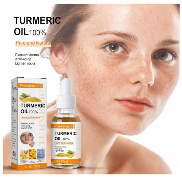 RamleyTherapeutic Grade Turmeric Essential Oil: Harness the Power of Nature Your Key to Holistic Wellness Nourish, Rejuvenate, and GlowFor Women