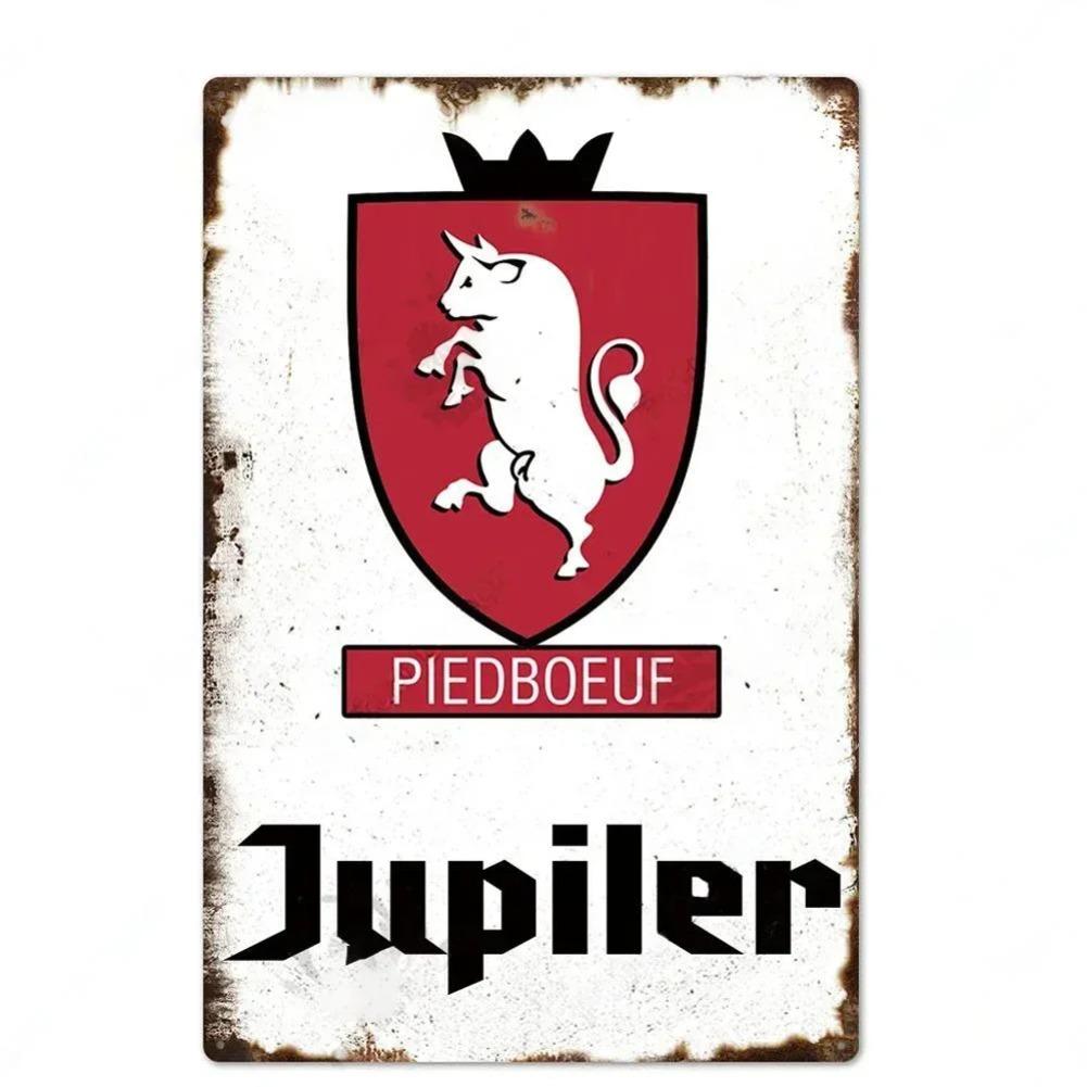 Beer Brand Tin Painting Plaque | Vintage Metal Sign for Bar, Club & Home Decor