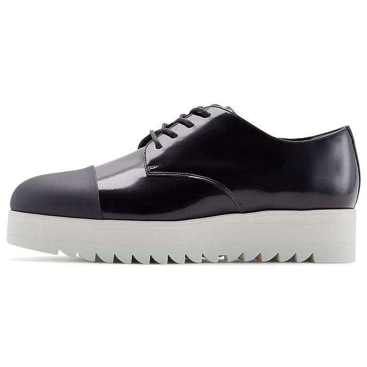 Onitsuka Tiger Derby Durable Comfortable Thick Sole Sneakers Women Sneakers Black White 1182A290-005