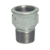 Raccord Fileté Fonte Malléable 2 Pouces - Mamelon Double Filetage