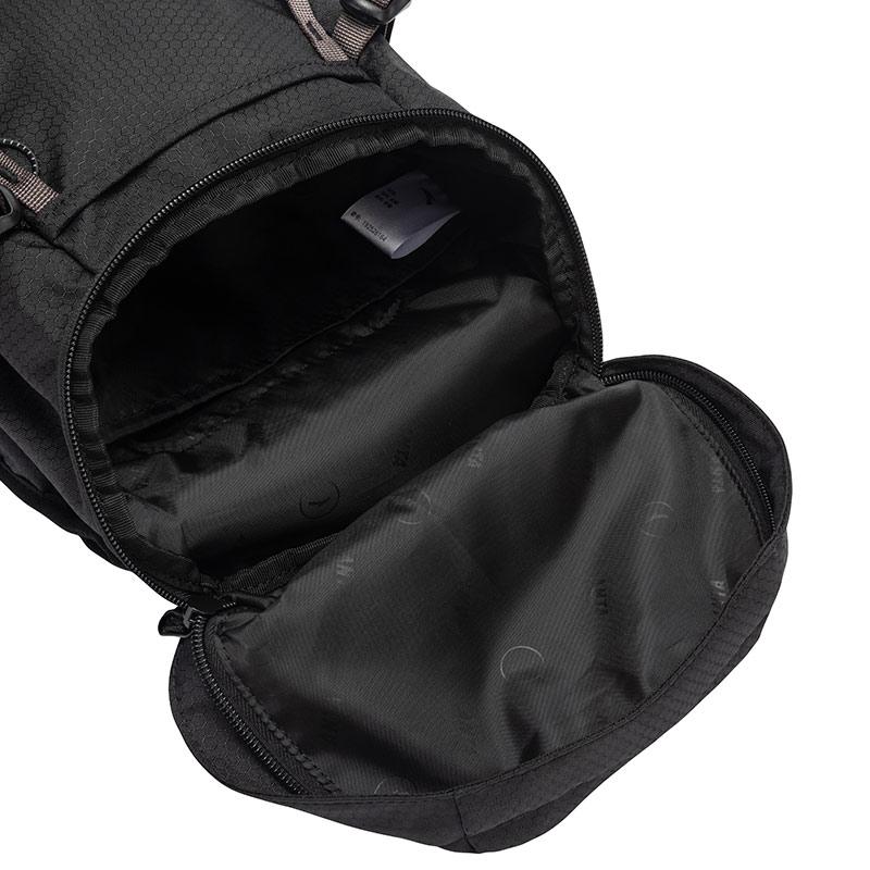 New Anta PU Backpack Unisex Basic Black 192526164-1