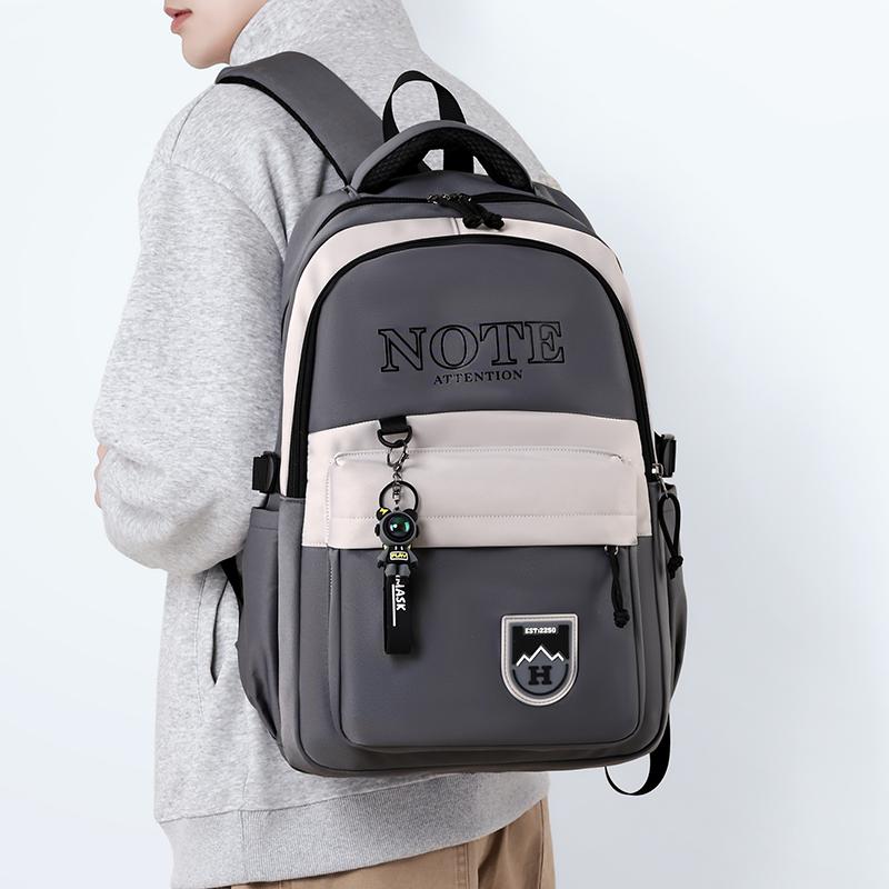 College Style Backpack Student Schoolbag Men's Travel Backpack