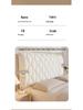 European-Style Dustproof Soft Fabric Headboard Cover