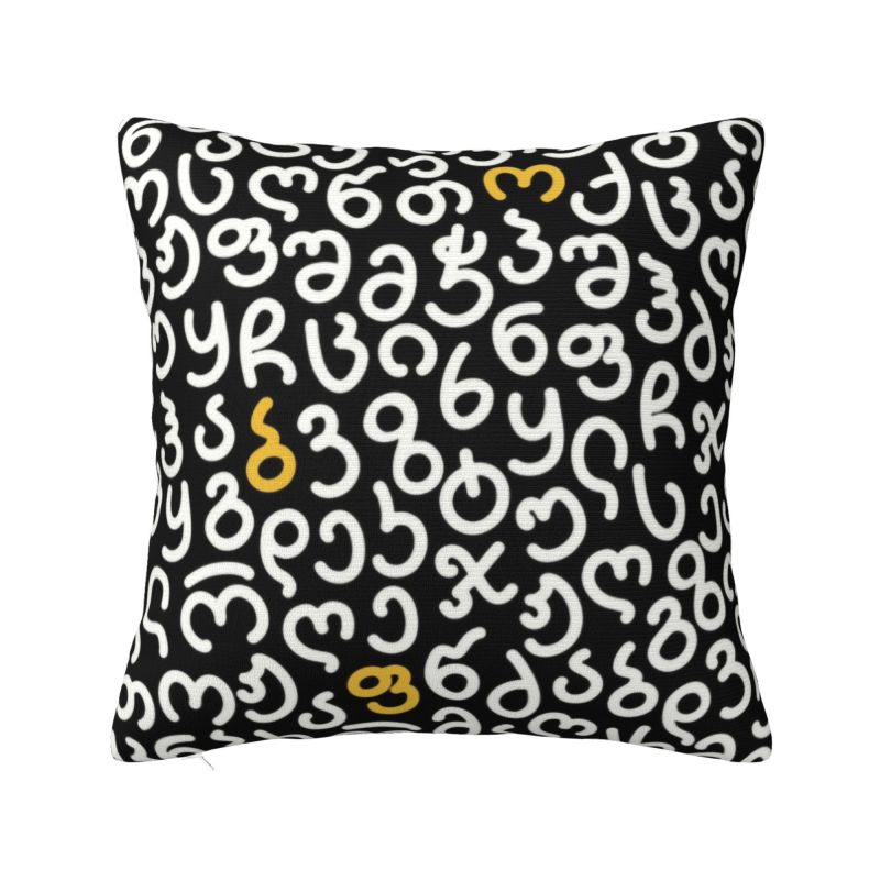 Custom Georgia Country Flag Map Pillow Home Decorative Nordic Georgian Proud Patriotic Outdoor Cushions Square Pillowcase