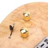 4Pcs Nonslip Guitar Potentiometer Control Knobs Replacement Volumes Tone Dome Top Knobs for Electric Guitar & Bass Part