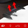 Universell Mini Solenergi LED Bakljus Bil Bakre Bagageutrymme Dekor Spoiler Vinge ABS