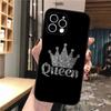 Queen King Phone Case For Iphone 17 Pro Max Air 16 15 14 13 Pro Max 15 16 Pro 15Plus Shell