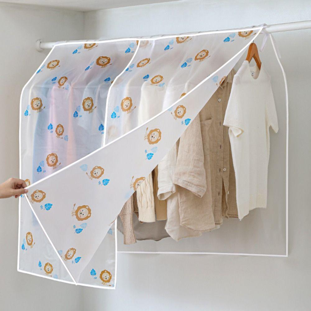 Large Capacity Clothes Dust Cover Thicken Clothing Hanging Organizer Covers Dust Cover Cloth