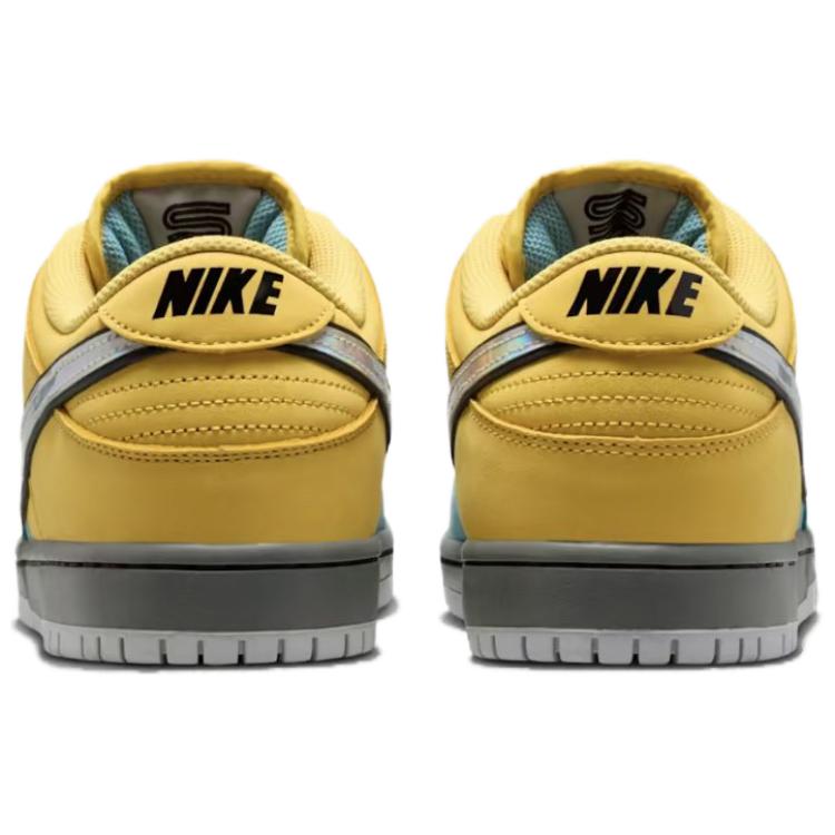 Nike SB Dunk Low Muni Fast Pass Lightning Men Sneakers Yellow Lightening Wolf-Grey-Denim-Turquoise--Iron-Grey-Black IR1888-700