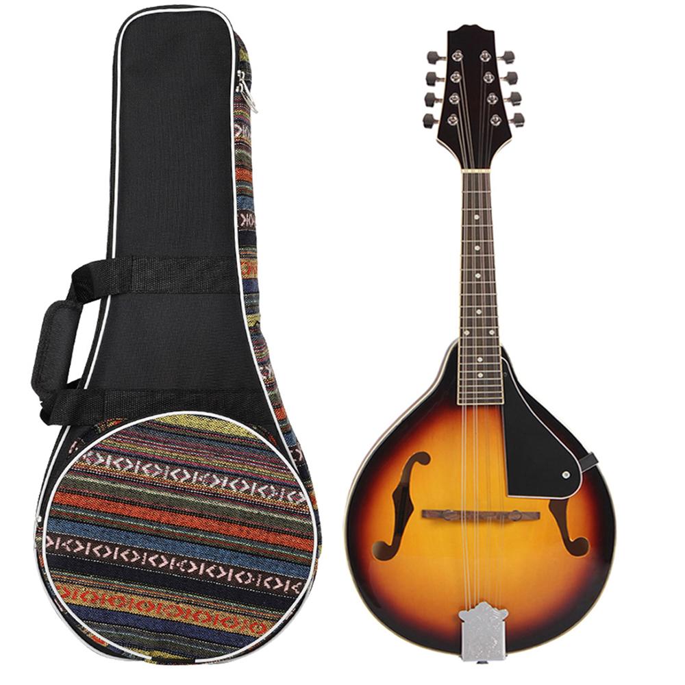 IRIN Smart Mandolin 8-String Guitar A Style Electric Slient Mandolin Stringed Instruments with Bag Mini Guitar Parts&Accessories