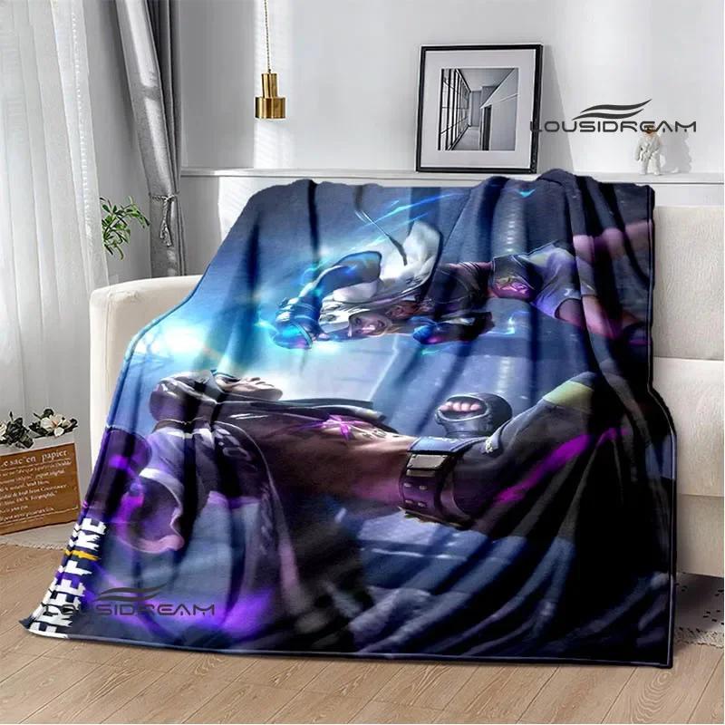 3D Games Free Fire Printed Blankets Fashion Warm Blanket Soft And Comfortable Blanket Home Travel Blanket Birthday Gift