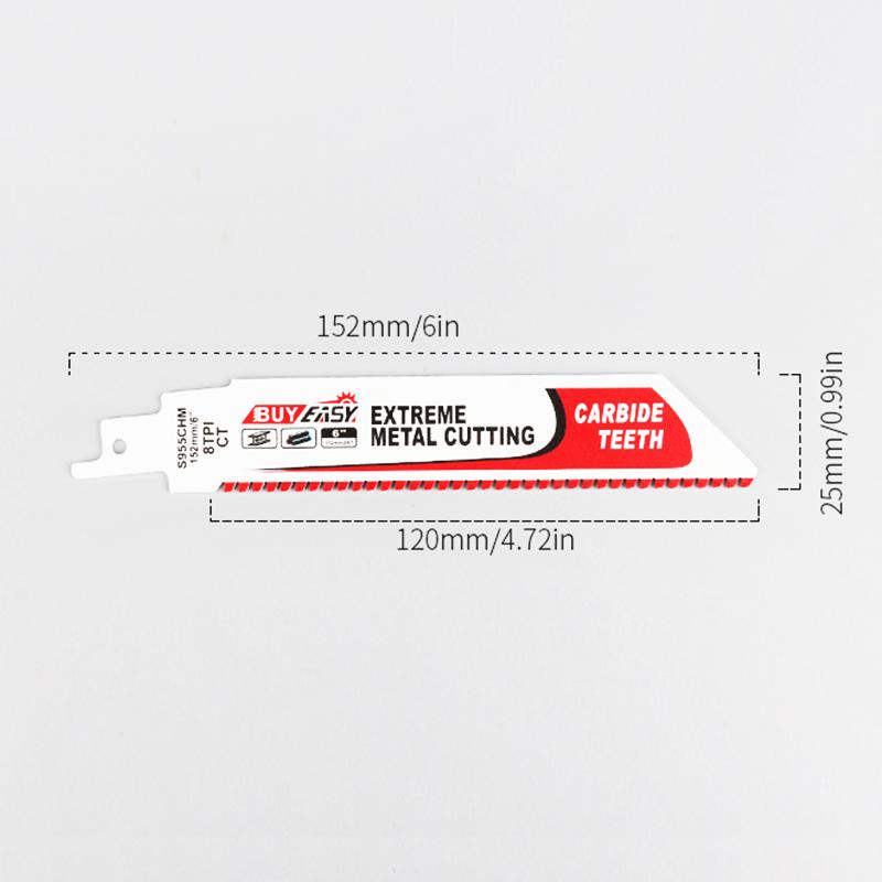 

Полотно сабельной пилы для резки металла Электрическая возвратно-поступательная пила для резки дерева/металла/пластика