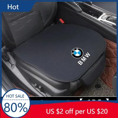 New Car Interior Front Seat Cushion Protector Cover For M X1 X3 X5 X6 E39 E46 E87 E90 E92 F10 F15 F25 F30 Auto Accessor