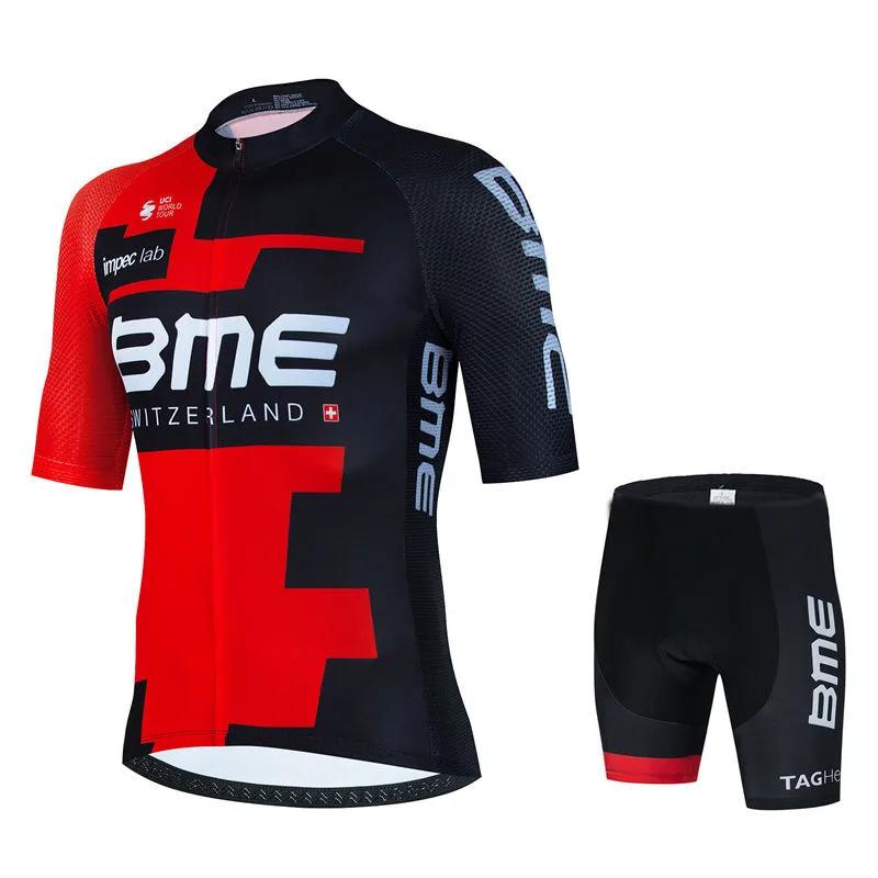 2026 Bmcing Letni Zestaw Koszulek Rowerowych Pro Team Odzież Rowerowa MTB Ubrania Rowerowe Mundur Maillot Ropa Ciclismo Garnitur Rowerowy Hombre