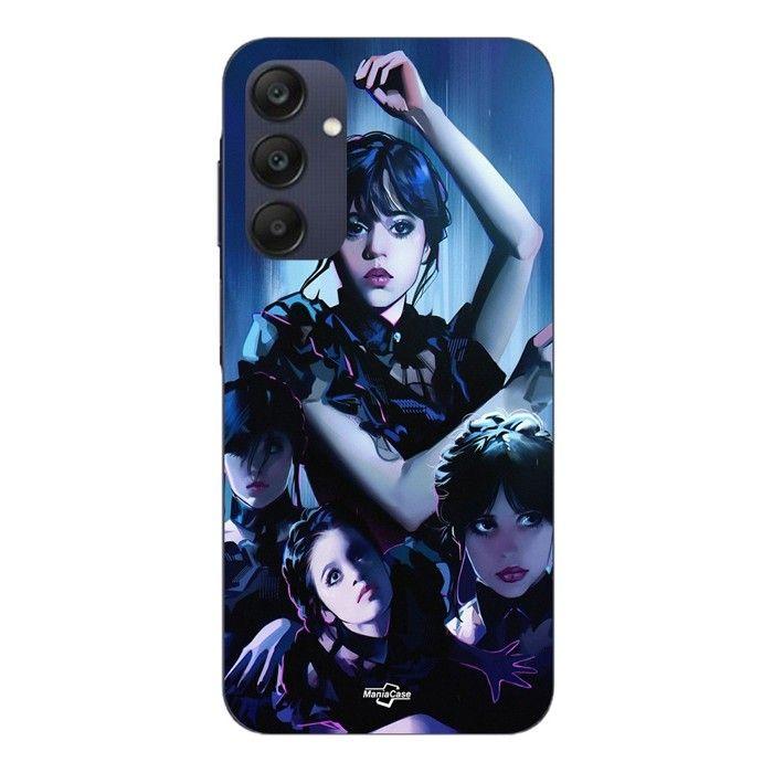Coque Pour Samsung galaxy A25 wednesday Mercredi Addams Maniacase