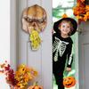 Zombie Head Halloween Decoration Resin Scary Severed Blood Head with Movable Tongue for Halloween Party Indoor Outdoor Bar Haunted House Decor