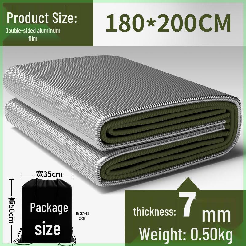 Waterproof Thickened Outdoor Picnic & Sleeping Mat - Moisture-proof, Portable, for Home, Tent, Dorm.
